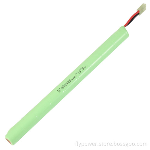 10.8V 2/3A1400mAh Ni-MH High Power Rechargeable Battery Pack for Airsoft Gun (9S of FH-2/3A1400P)